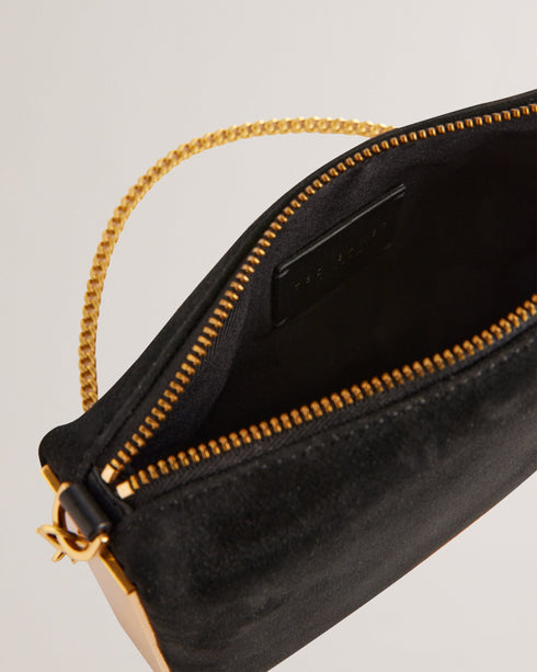 JEINER-Bags-Bar Detail Suede Crossbody Cl- Ted Baker Romania